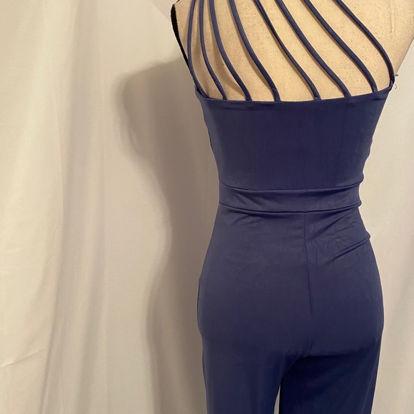 Blue One Piece Jumpsuit - Picture 1 of 4